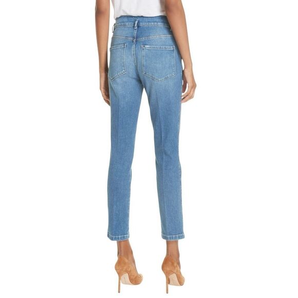 FRAME Le Slender Straight Leg Jeans in Thistle 28 - Picture 6 of 11